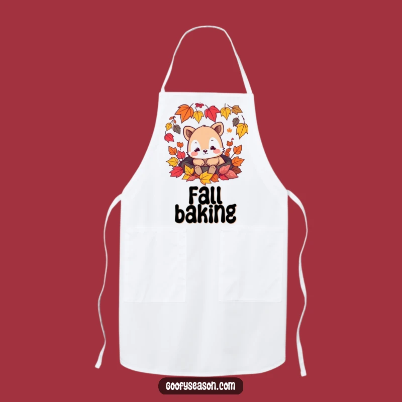 Funny Cozy Animal Leaf Kitchen Apron - Perfect Chef Gift