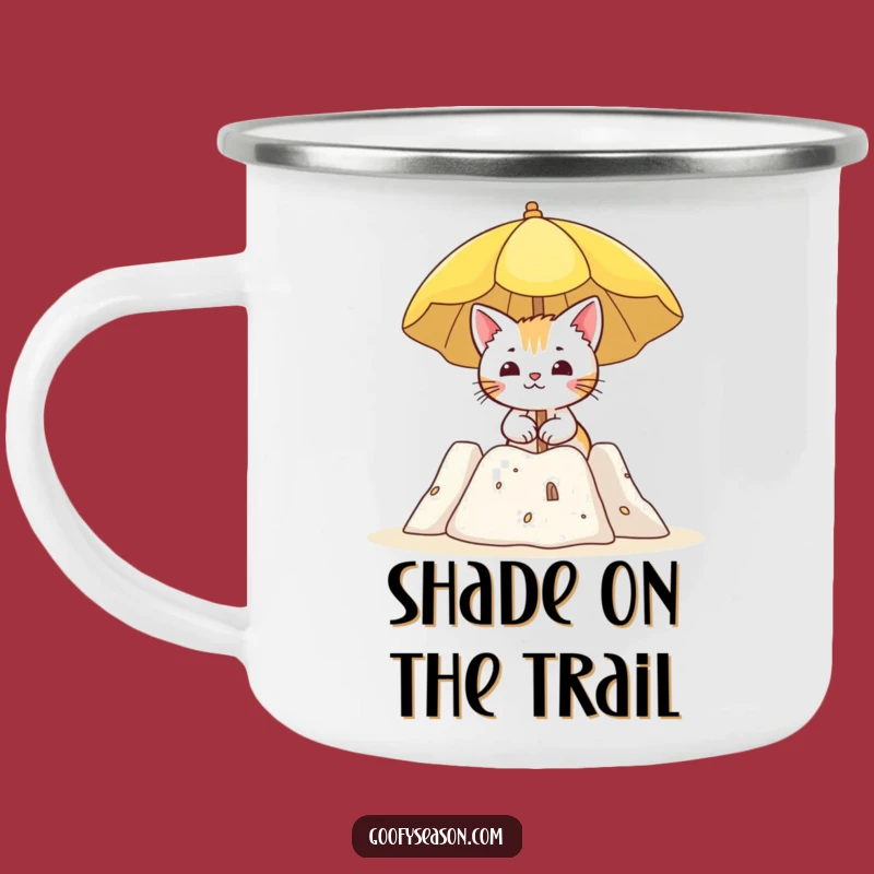 Funny Cat Beach Camping Mug: Enjoy Your Brew with Seaside Vibes