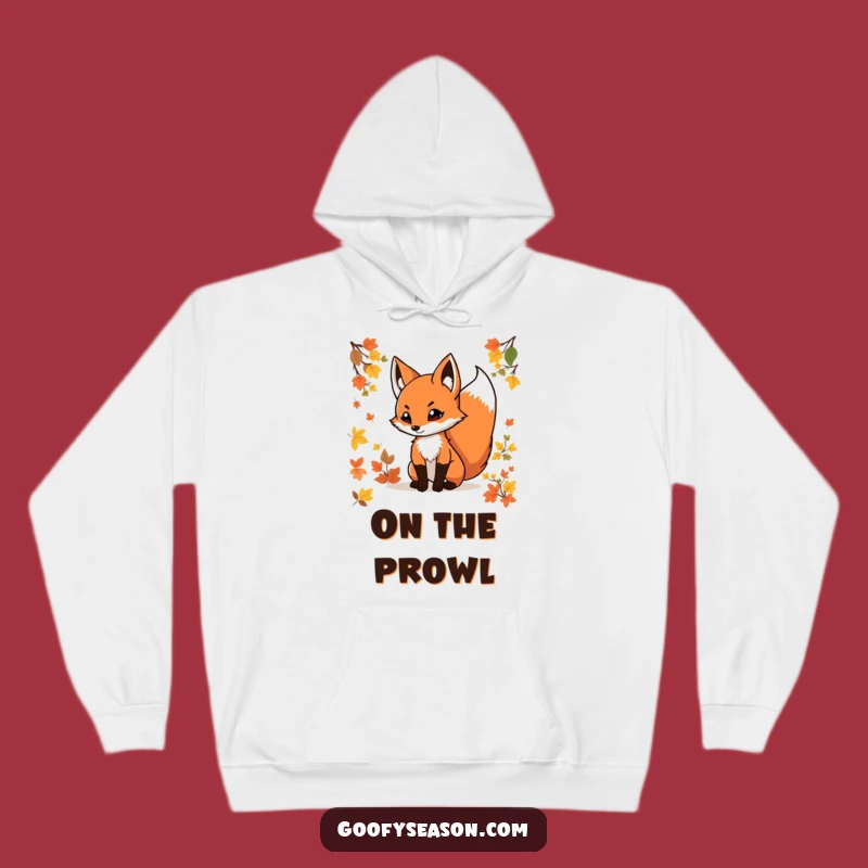 Funny Fox Autumn Hoodie: Cozy & Bold Woodland Style, Awesome Gift!
