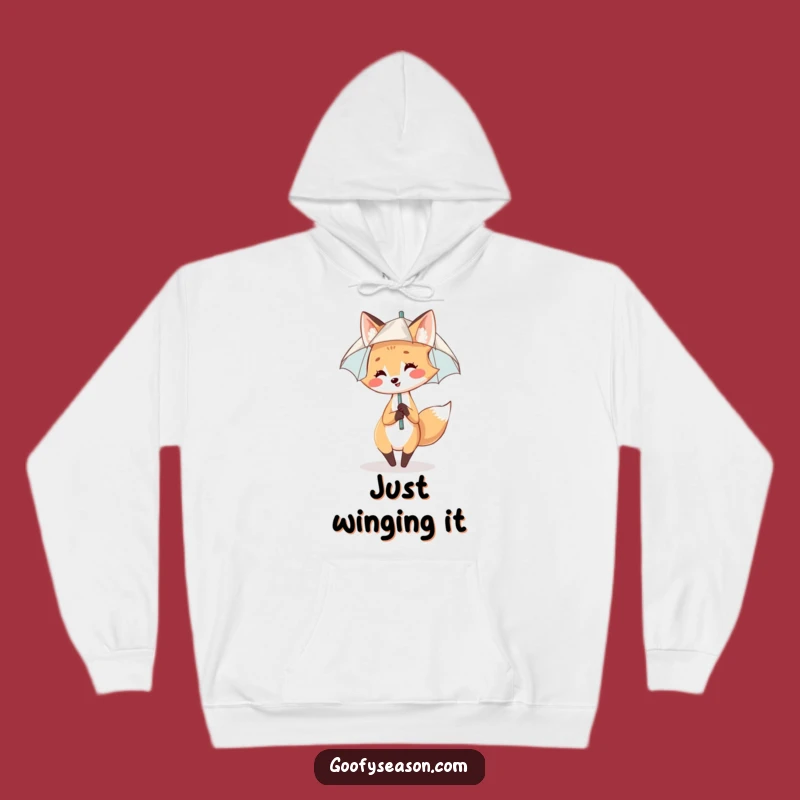 Funny Fox Hoodie: Cozy Rain Dancer Sweatshirt, Ultimate Humorous Gift