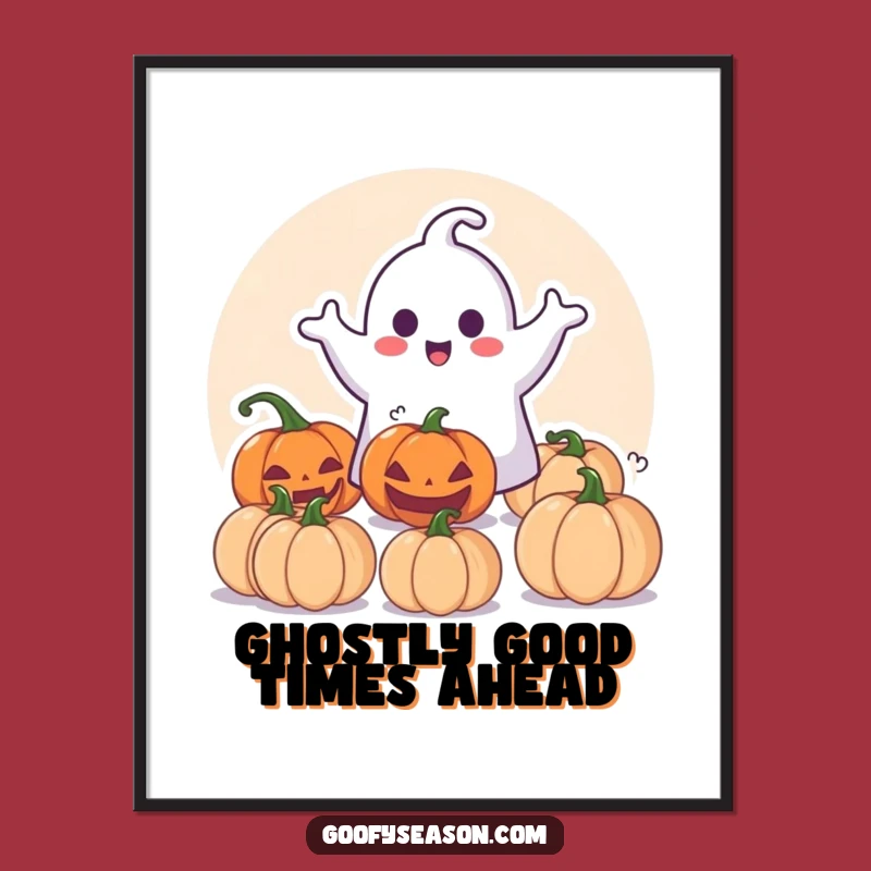 Free Printable Ghost Wall Art: Spooky & Funny Downloadable Halloween Decor