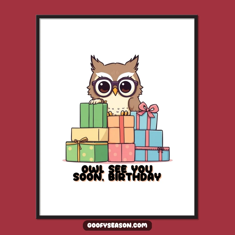 Free Printable Owl Wall Art: Funny Curious DIY Downloadable Present Peek Decor Art