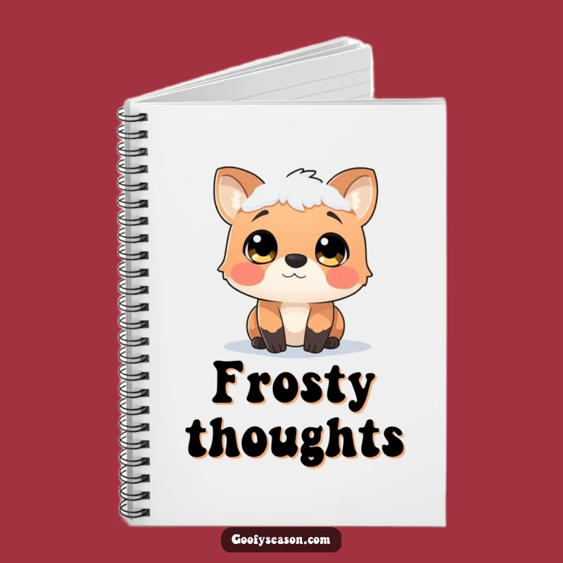 Funny Snowfall Watcher Animal Journal - Perfect for Winter Reflections Gift