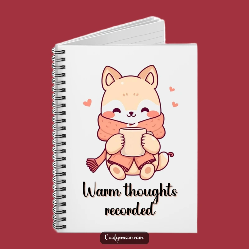 Funny Kawaii Cozy Animal Notebook: Jot Down Thoughts with Warmth and Flair